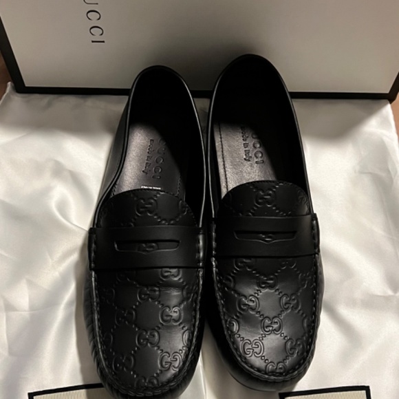 Men’s Authentic Gucci Drivers-Size 8 main image 5
